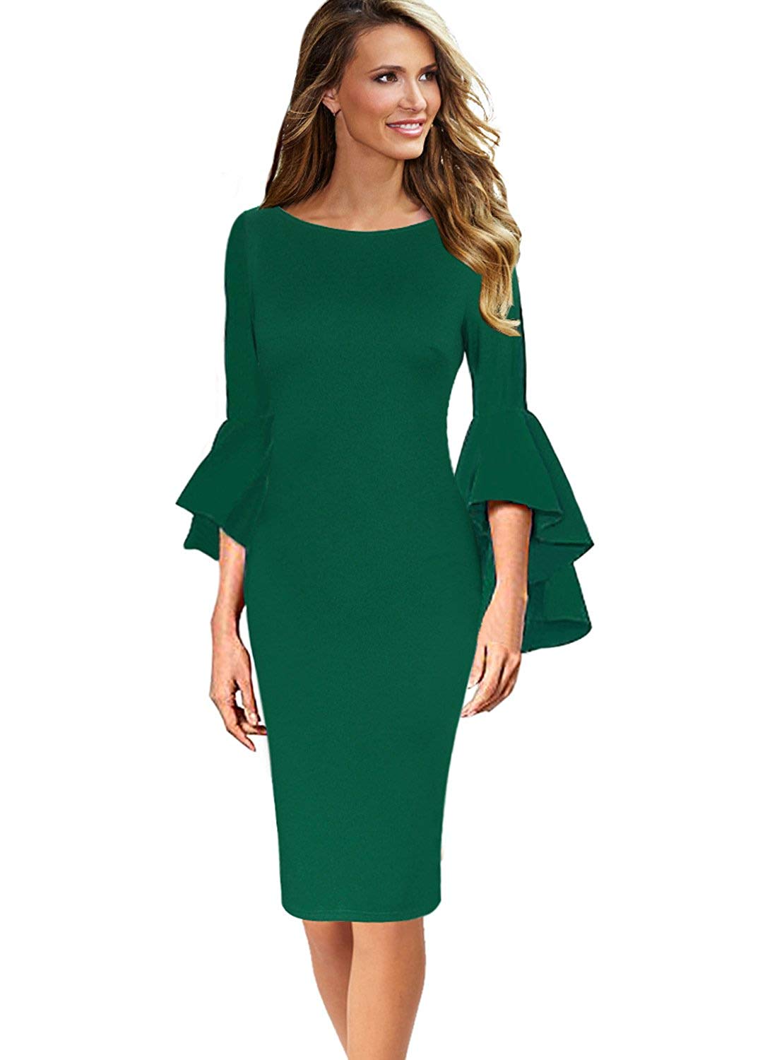 cocktail dress with sleeves
